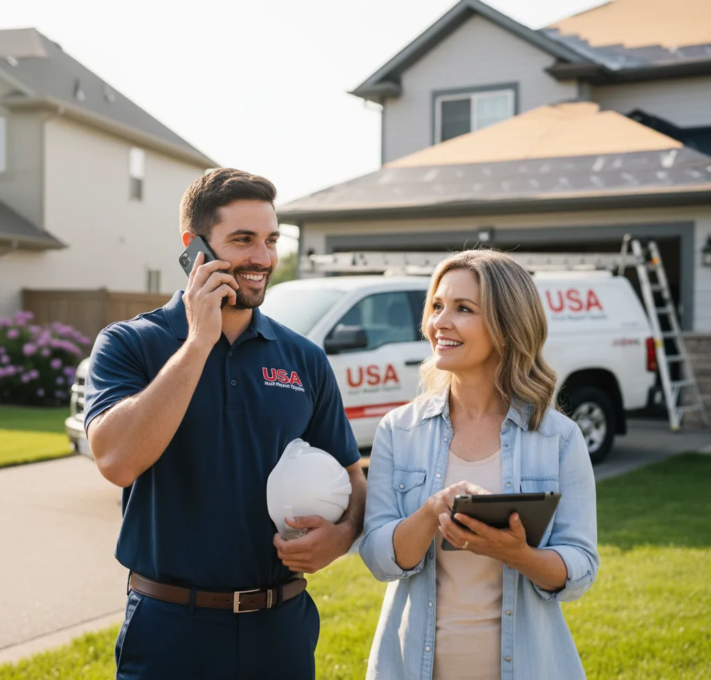 USA Roof Repair Experts customer support in Tavares
